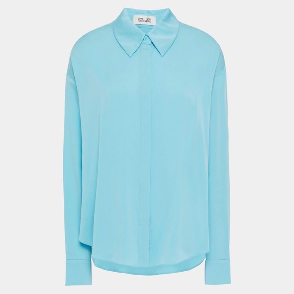Brand New Diane Von Furstenberg Silk Blouse